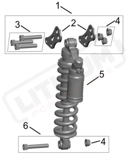 Surron Hyper Bee OEM Nut B2006 M8 eParts