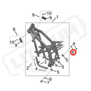 Hyper Bee Swingarm Bushing