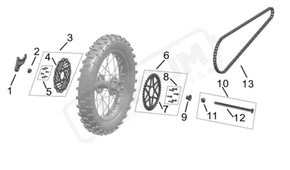 Surron Hyper Bee OEM REAR Brake Disc Set