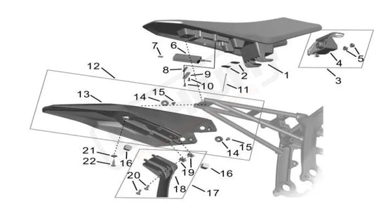 Seat Assembly parts diagram