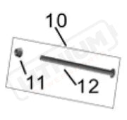 Surron Hyper Bee OEM REAR Wheel Axle Set Wheel