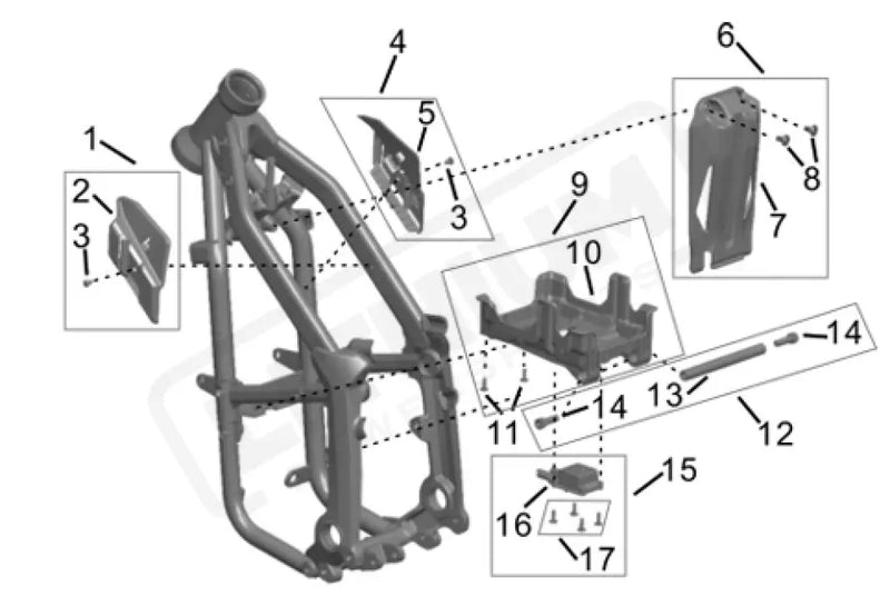 Surron Hyper Bee OEM Rivet R5085 - Lithium Powersports