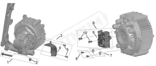 Surron Hyper Bee OEM Screw FB03018 M8*56 - Lithium Powersports