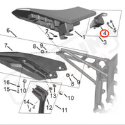 Surron Hyper Bee OEM Seat Front Guard Set - Lithium Powersports
