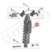 Hyper Bee Rear KKE Shock Absorber