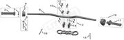 Handlebar+Combination Switch parts diagram