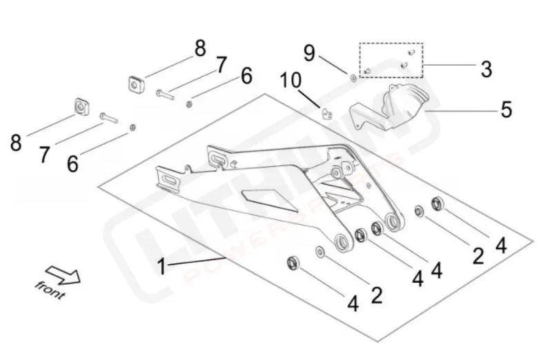 Surron Light Bee OEM Nylon Clamp eParts