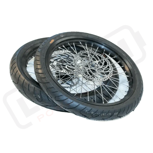 Surron Light Bee OEM Supermoto Wheel Set 17 inch - Lithium Powersports