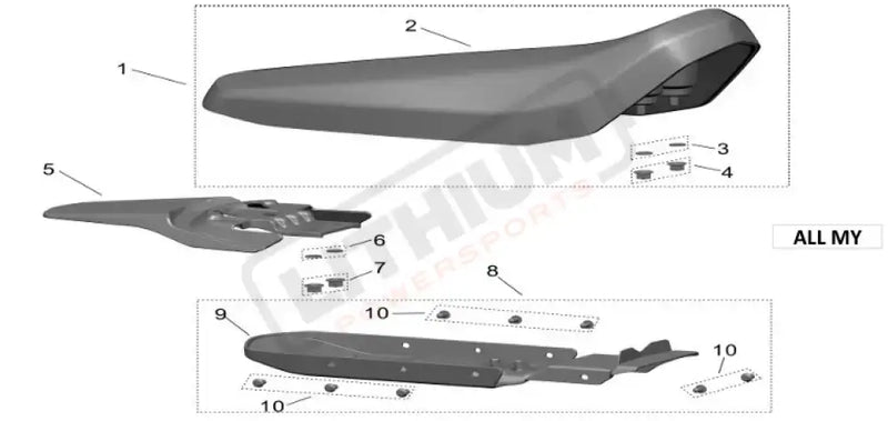 Surron Light Bee X OEM Seat Assy.