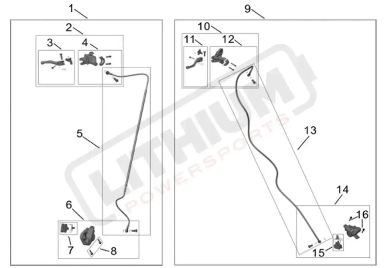 Surron Hyper Bee OEM Screw FB3001 M6*20 - Lithium Powersports