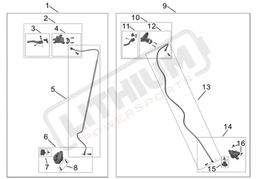 Surron Hyper Bee OEM Screw FB3001 M6*20 - Lithium Powersports