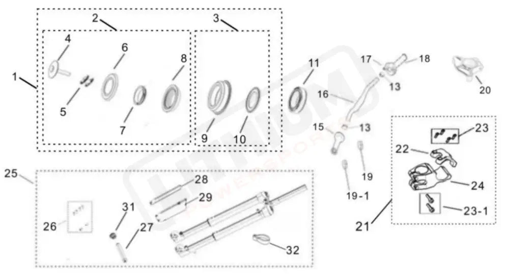 Surron Light Bee S OEM Steering Stopper
