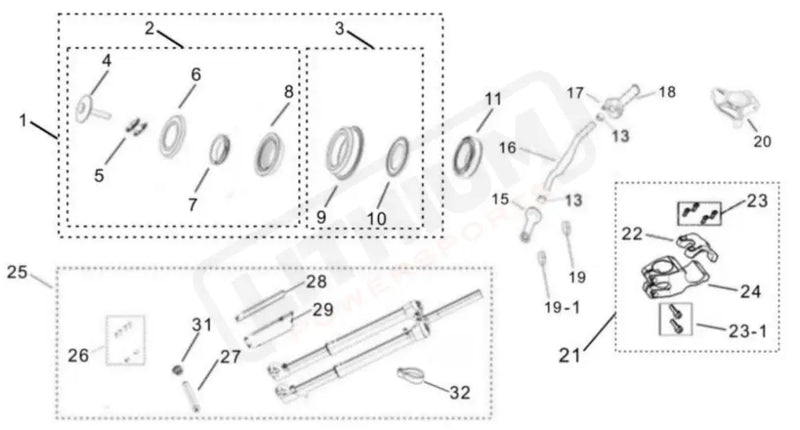 Surron Light Bee S OEM Steering Stopper eParts