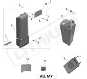 Surron Light Bee X OEM Battery BMS board (60V40Ah Battery) - Battery