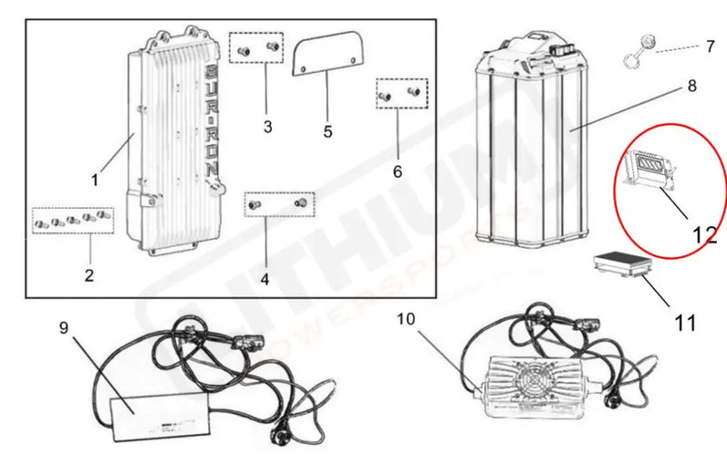 Light Bee LCD Battery Charge Indicator
