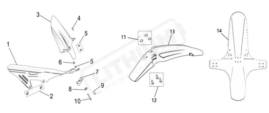 Surron Light Bee X OEM Cap Nut B2018 (M5*10) - Lithium Powersports