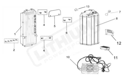 Surron Light Bee X OEM Charger (67.2V - 12A 110V, 10A) (US Plug) - Lithium Powersports