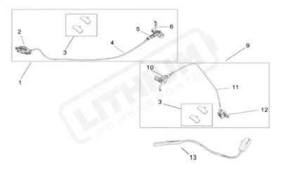Surron Light Bee X OEM DOT4 Rear Hydraulic Disc Brake System 2025+
