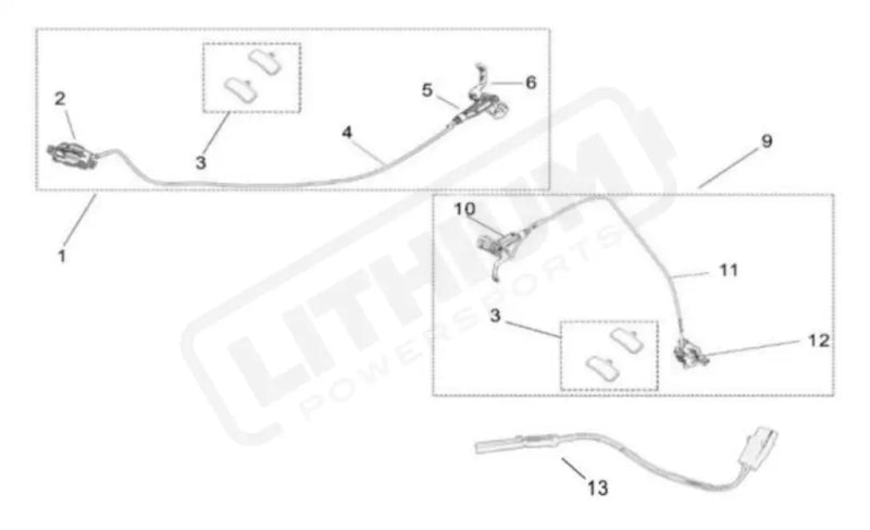 Surron Light Bee X OEM DOT4 Rear Hydraulic Disc Brake System 2025+ - Lithium Powersports