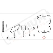 Surron Light Bee X OEM Front Number Plate E-Motorbike