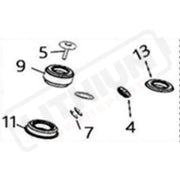Light Bee Headset Assembly (without bearings)