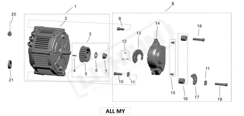 Surron Light Bee X OEM Motor (4KW)