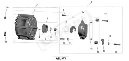 Surron Light Bee X OEM Motor (4KW)