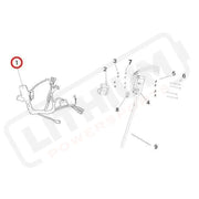 Surron Light Bee OEM Wiring Harness Main Cable Harness (Double Connector) - Lithium Powersports