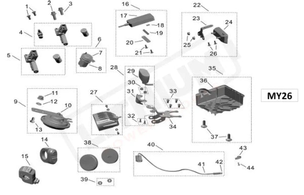 Surron Light Bee X OEM (MY26) Dashboard Assy.