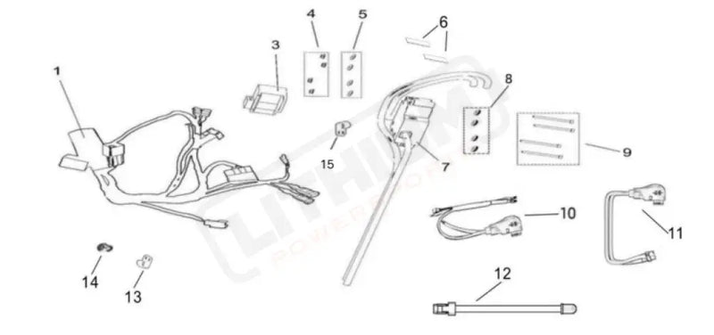 Surron Light Bee OEM Nylon Clamp eParts