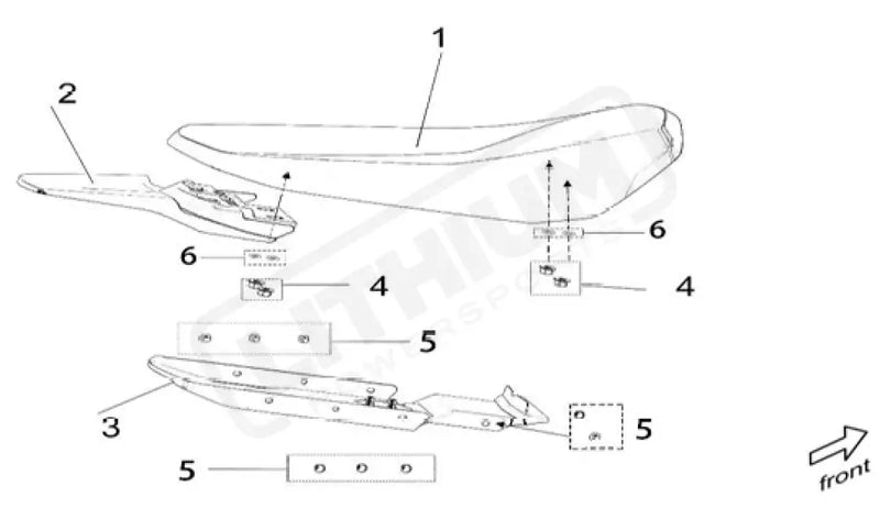 Surron Light Bee X OEM Nylon Rivet (R5075) - Lithium Powersports