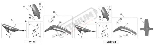Surron Light Bee X OEM Front Fender Bushing