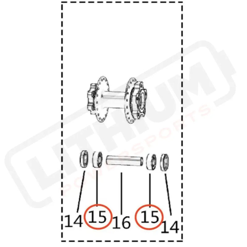 Light Bee Rear Wheel Hub Bearing