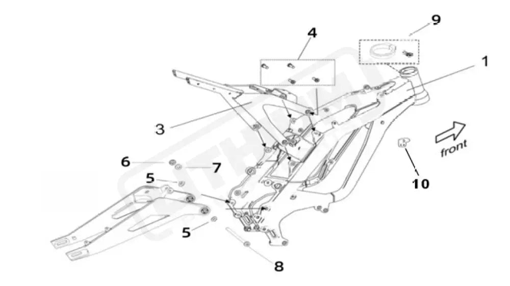 Surron Light Bee X OEM Screw B1009 (M8*20)