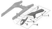 Swingarm Assembly parts diagram