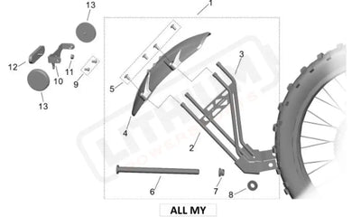 Surron Light Bee X OEM Screw FB03001 M6*12