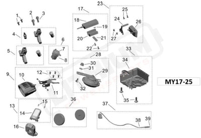 Surron Light Bee X OEM Screw FB03001 M6*16