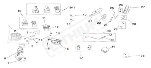 Surron Light Bee X OEM Screw FB03003 (M4*13) eParts