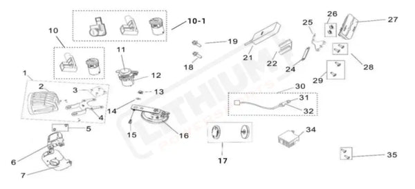 Surron Light Bee X OEM Screw FB03003 (M4*13) eParts