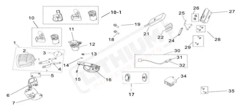 Surron Light Bee X OEM Screw FB03003 (M4*13) eParts