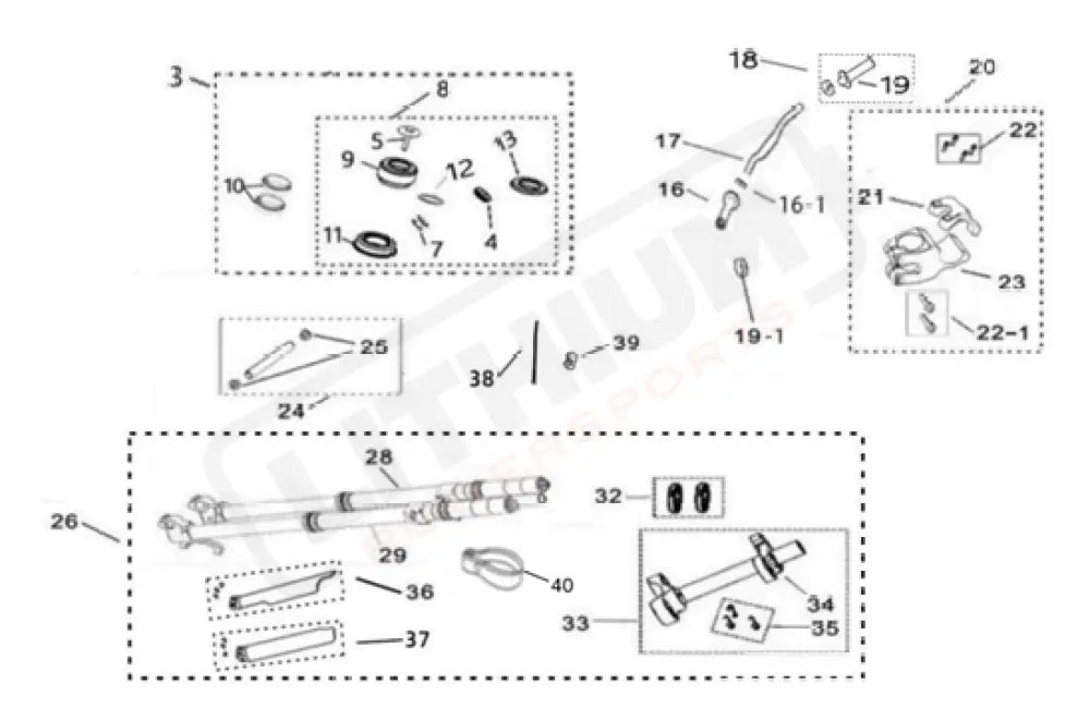 Surron Light Bee X OEM Screw FB03009 (M5*22?