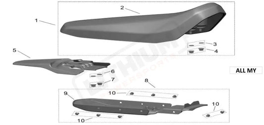 Surron Light Bee X OEM Screw（ST4.2*13）