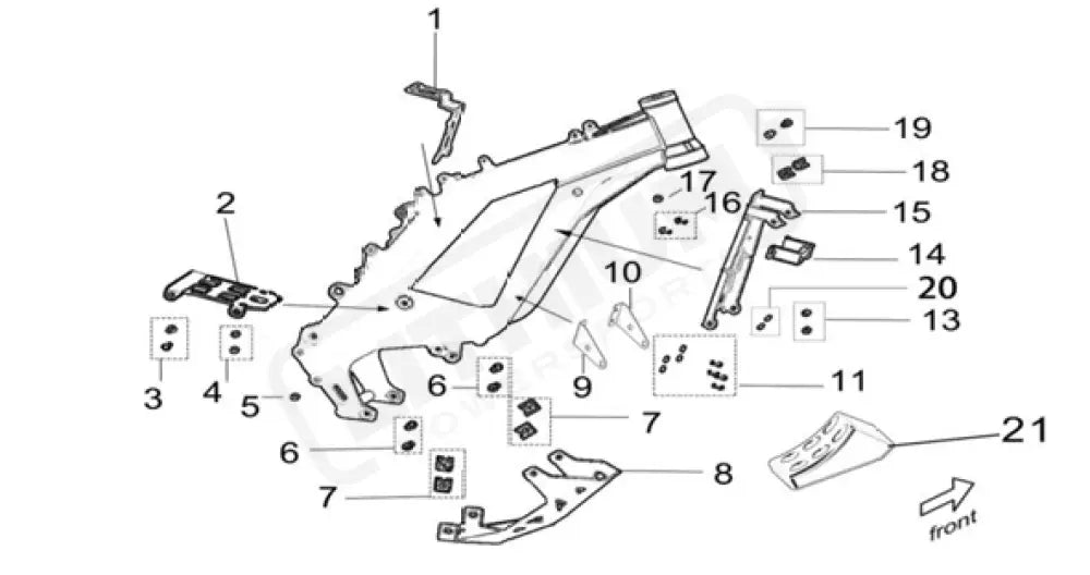 Surron Light Bee X OEM Spring Washer (?6)