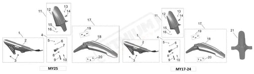 Surron Light Bee X OEM Swingarm protection Block