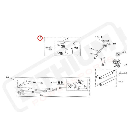 Light Bee Tapered Roller Bearing Steering Headset