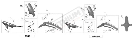 Surron Light Bee X OEM Front Fender Bushing