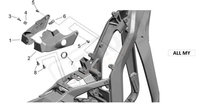 Surron Light Bee X OEM Wire clamp
