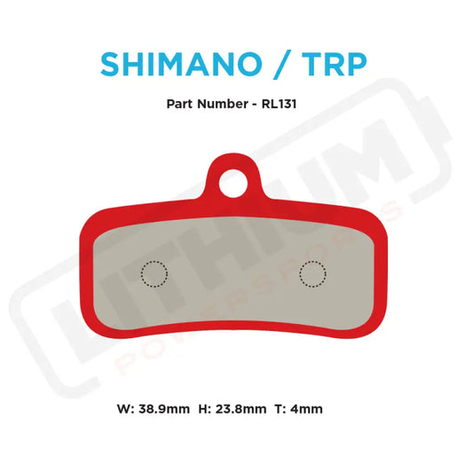 Surron Light Bee X Red Label RACE Brake Pads Ultimate Power & Precision for OEM Brakes - Lithium Powersports