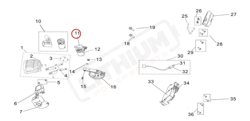 Light Bee USB Waterproof Cap