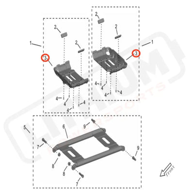 Surron Storm Bee OEM Battery Holder